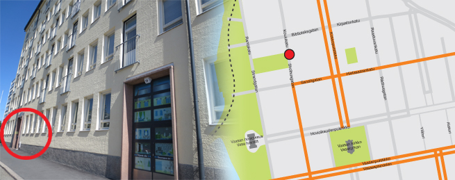 Our address is Koulukatu 19